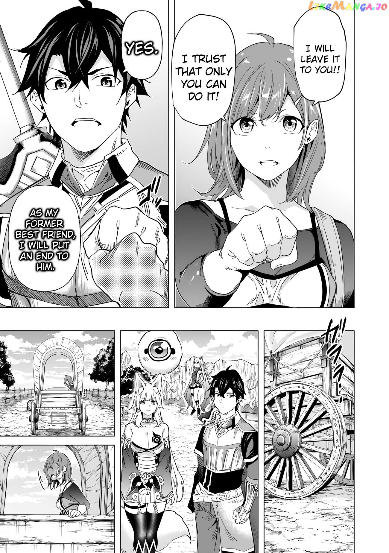 A warrior exiled by the hero and his lover Chapter 23 - page 23