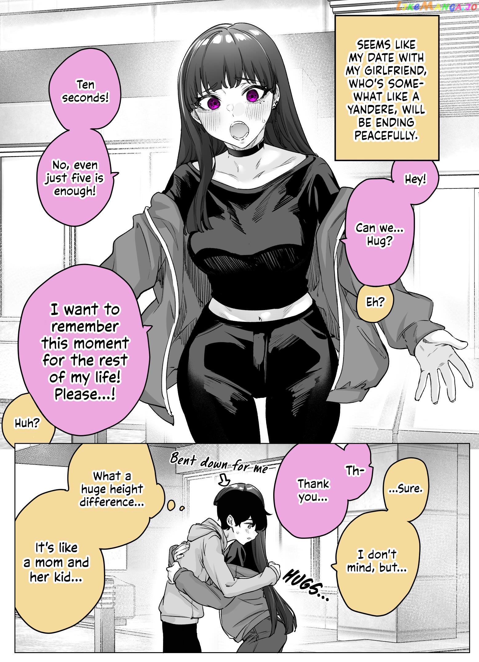 I Thought She Was a Yandere, but Apparently She’s Even Worse Chapter 20 - page 1
