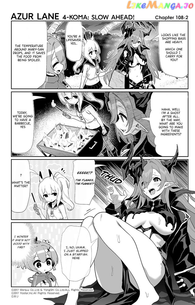 Azur Lane 4-Koma: Slow Ahead Chapter 108 - page 2