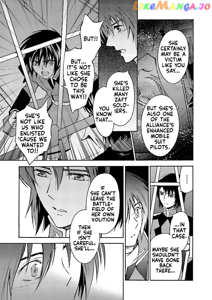 Kidou Senshi Gundam SEED Destiny the Edge Chapter 12 - page 11