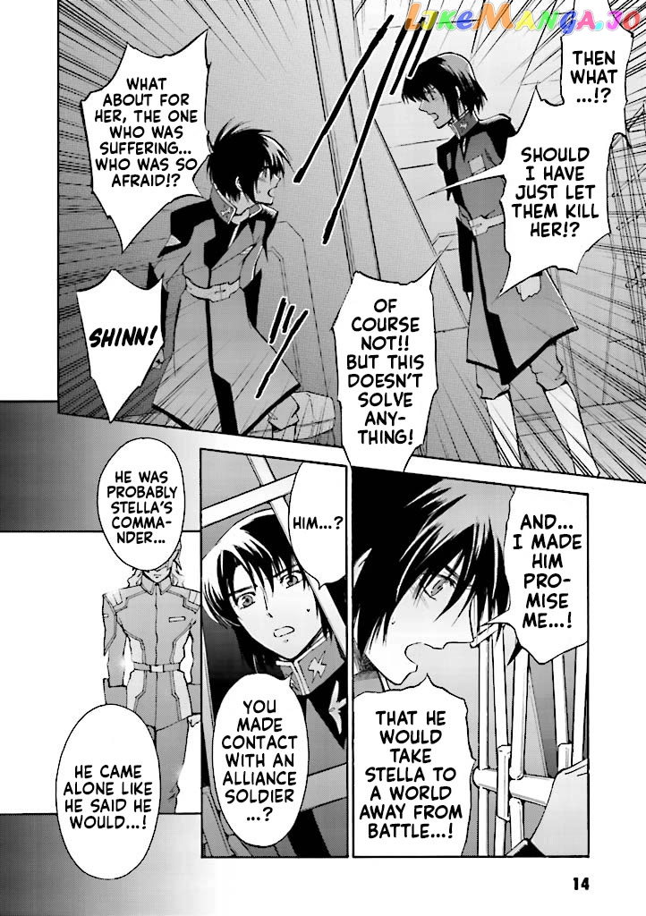 Kidou Senshi Gundam SEED Destiny the Edge Chapter 12 - page 12