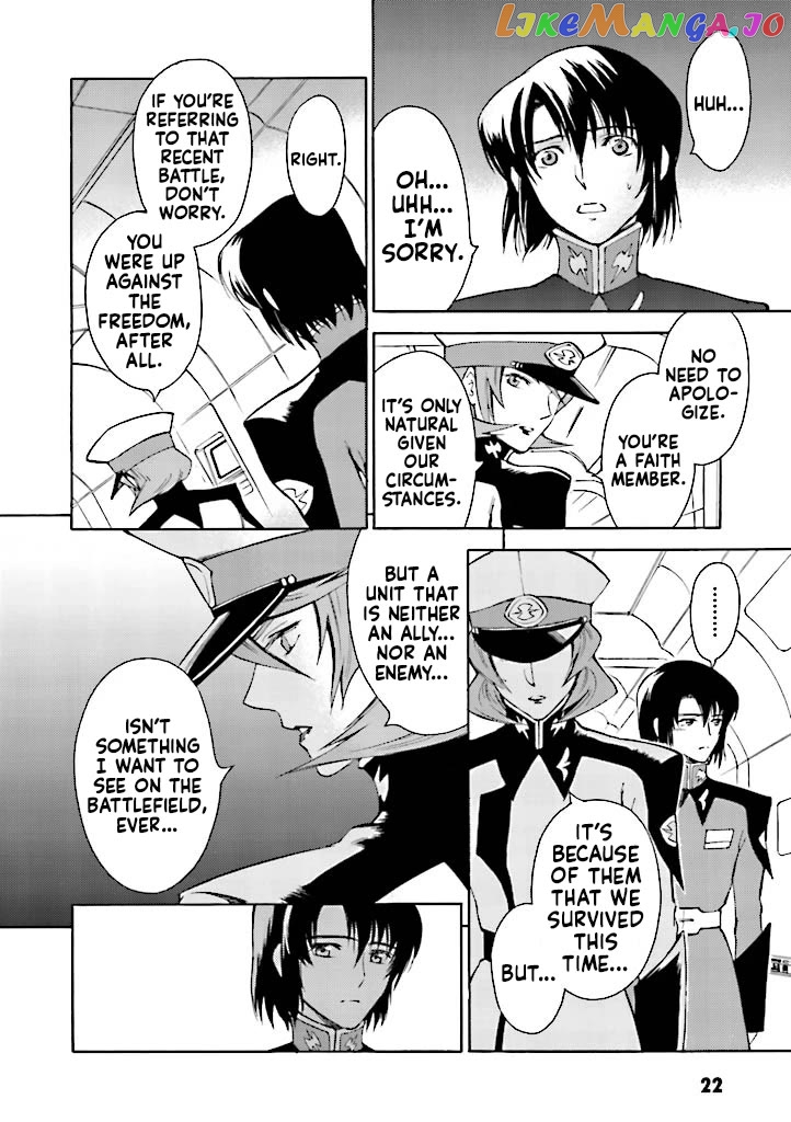 Kidou Senshi Gundam SEED Destiny the Edge Chapter 12 - page 20