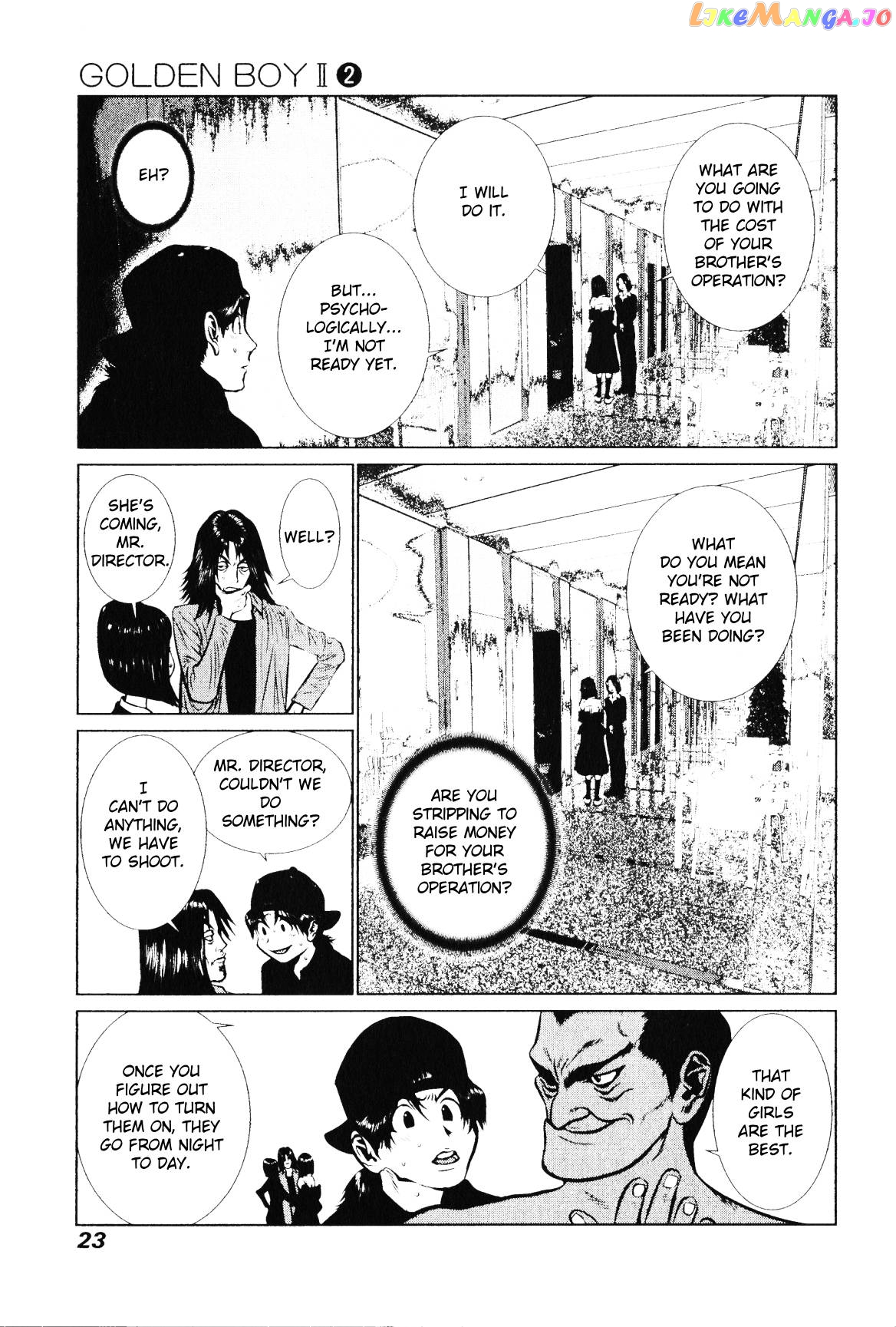 Golden Boy II – Sasurai no Obenkyou Yarou Geinoukai Ooabare-hen Chapter 9 - page 23