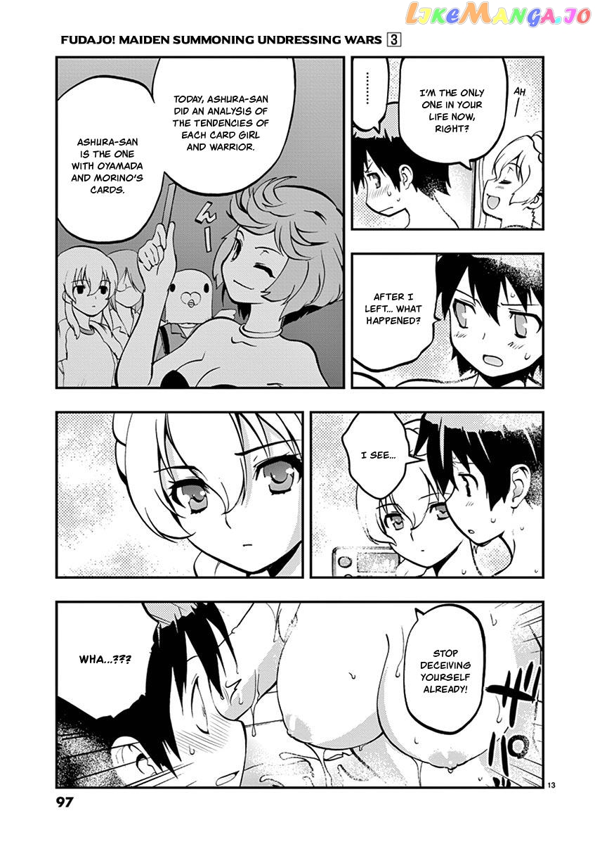 Card Girl! Maiden Summoning Undressing Wars Chapter 29 - page 13