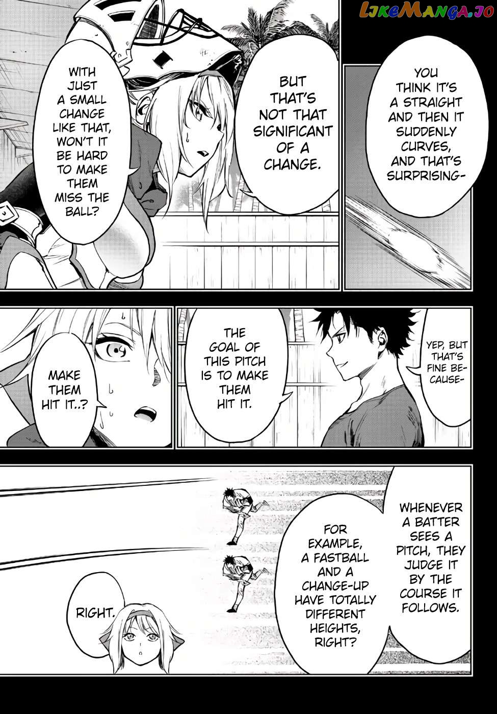 In Another World Where Baseball Is War, A High School Ace Player Will Save A Weak Nation Chapter 31.1 - page 5