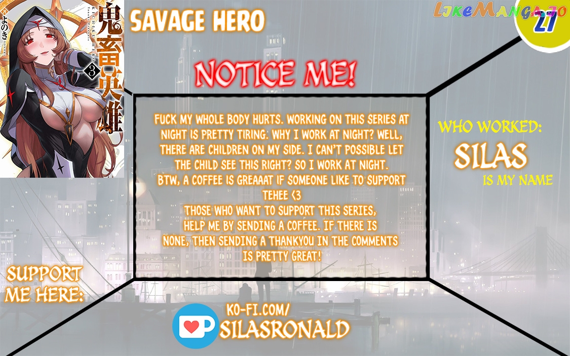 Savage Hero Chapter 27 - page 1