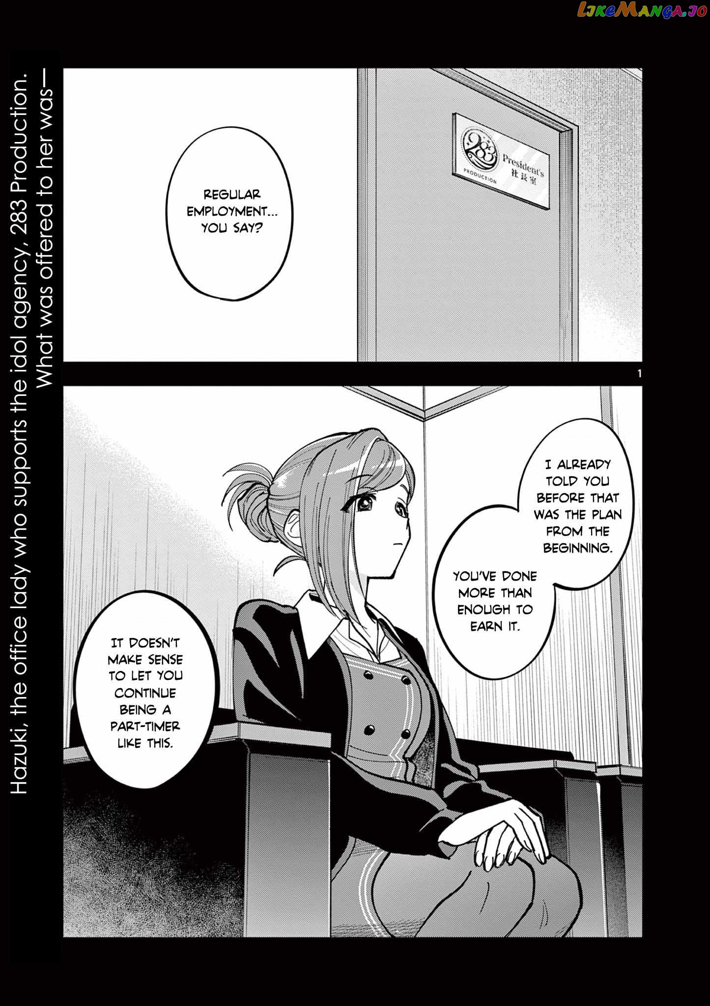The Idolm@ster: Shiny Colors - Hazuki's Shinography Chapter 3 - page 1