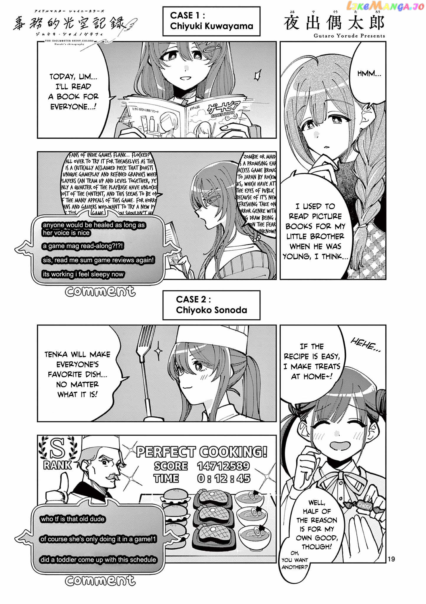 The Idolm@ster: Shiny Colors - Hazuki's Shinography Chapter 3.1 - page 1