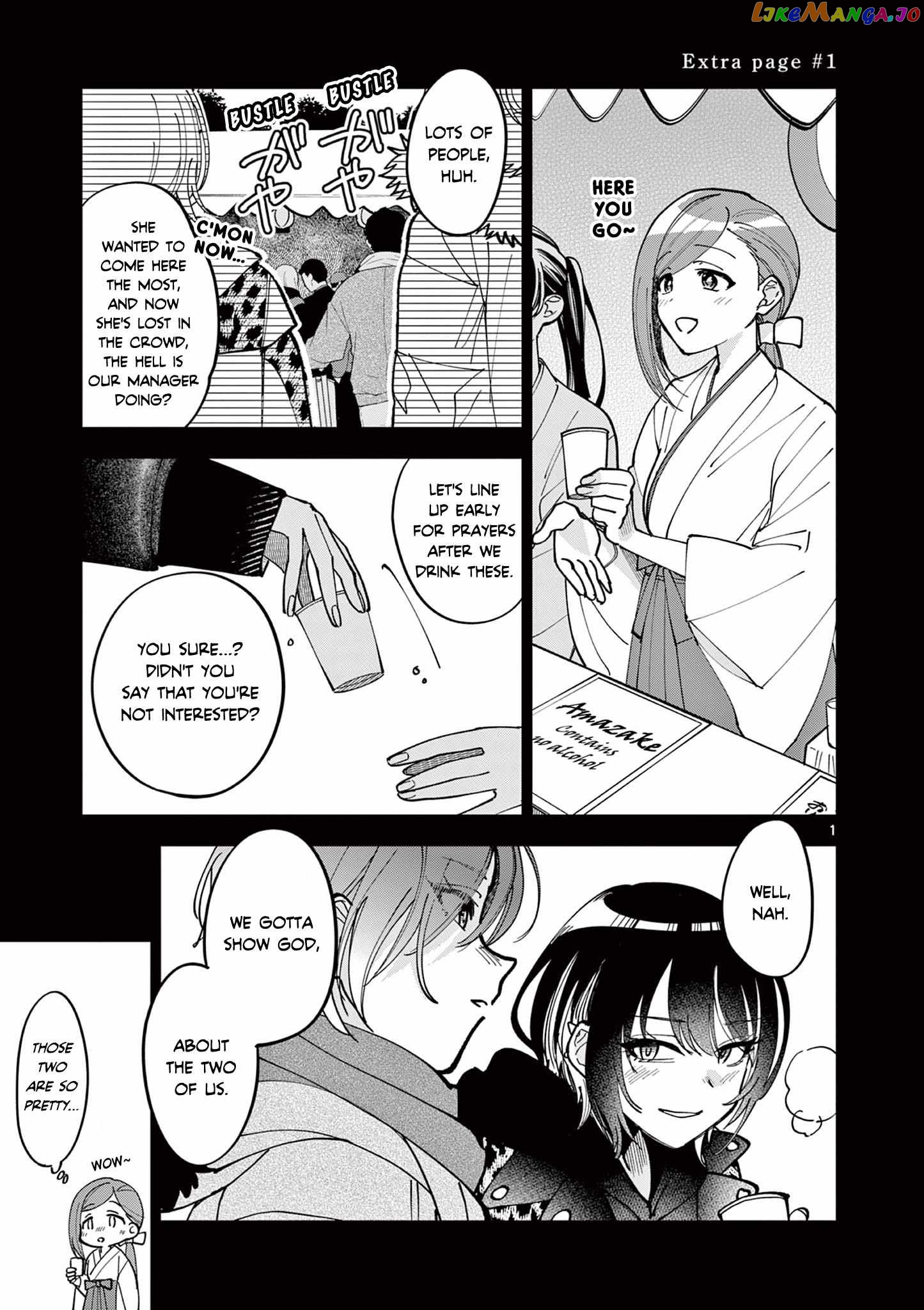 The Idolm@ster: Shiny Colors - Hazuki's Shinography Chapter 3.5 - page 1