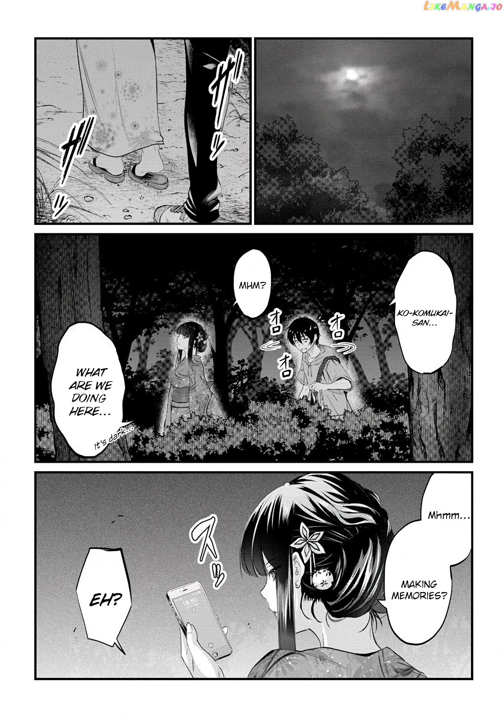 Osabori Jouzuna Komukai-San Wa Ore Wo Nogasanai!! Chapter 12 - page 10