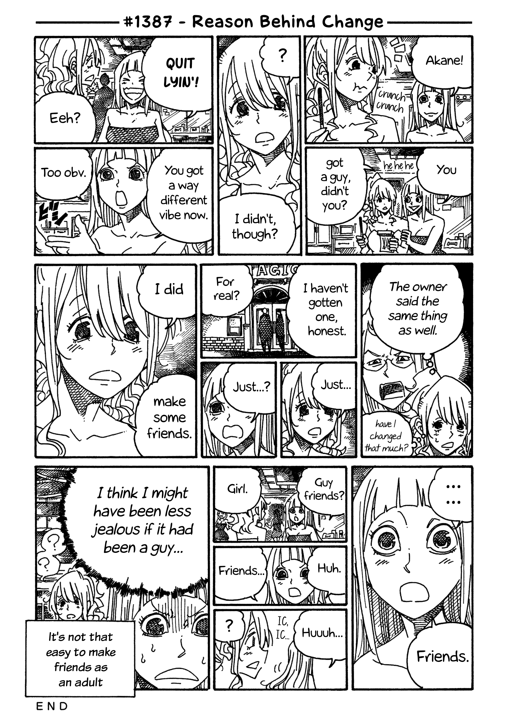 Hatarakanai Futari (The Jobless Siblings) Chapter 1387 - page 1