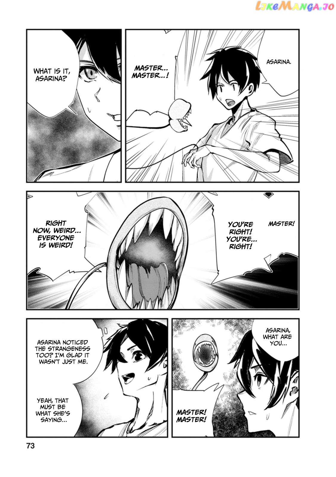 Monster No Goshujin-Sama (Novel) Chapter 58 - page 8