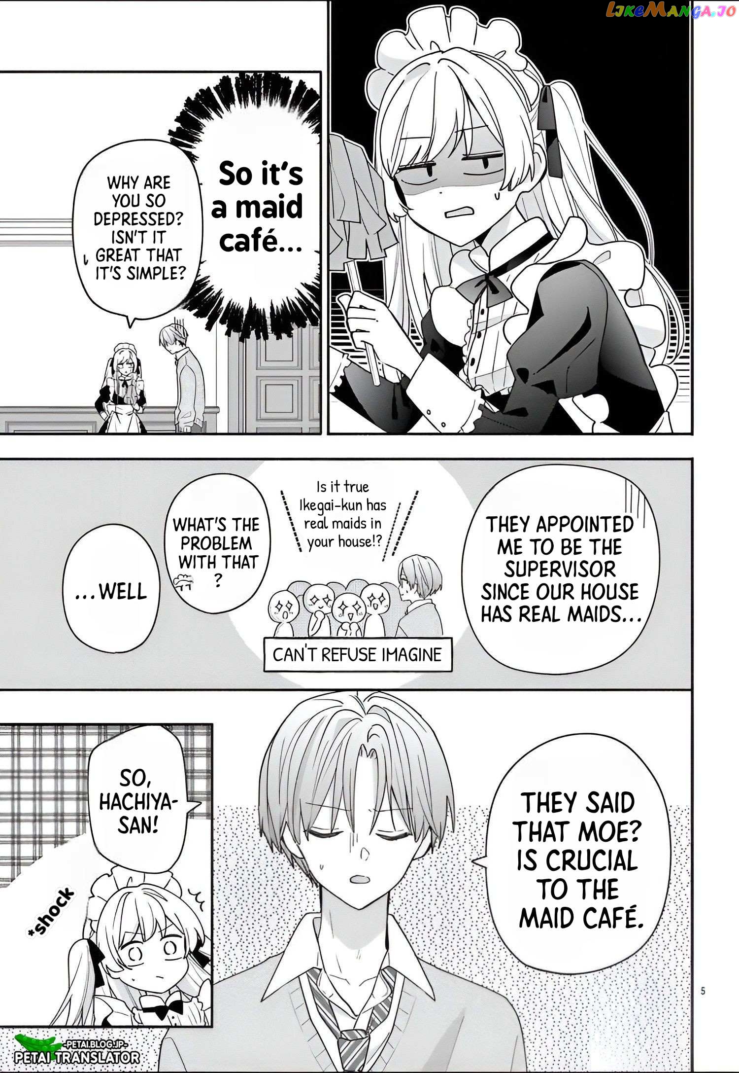 Maid wa Koisuru Hachiya-kun Chapter 10 - page 6