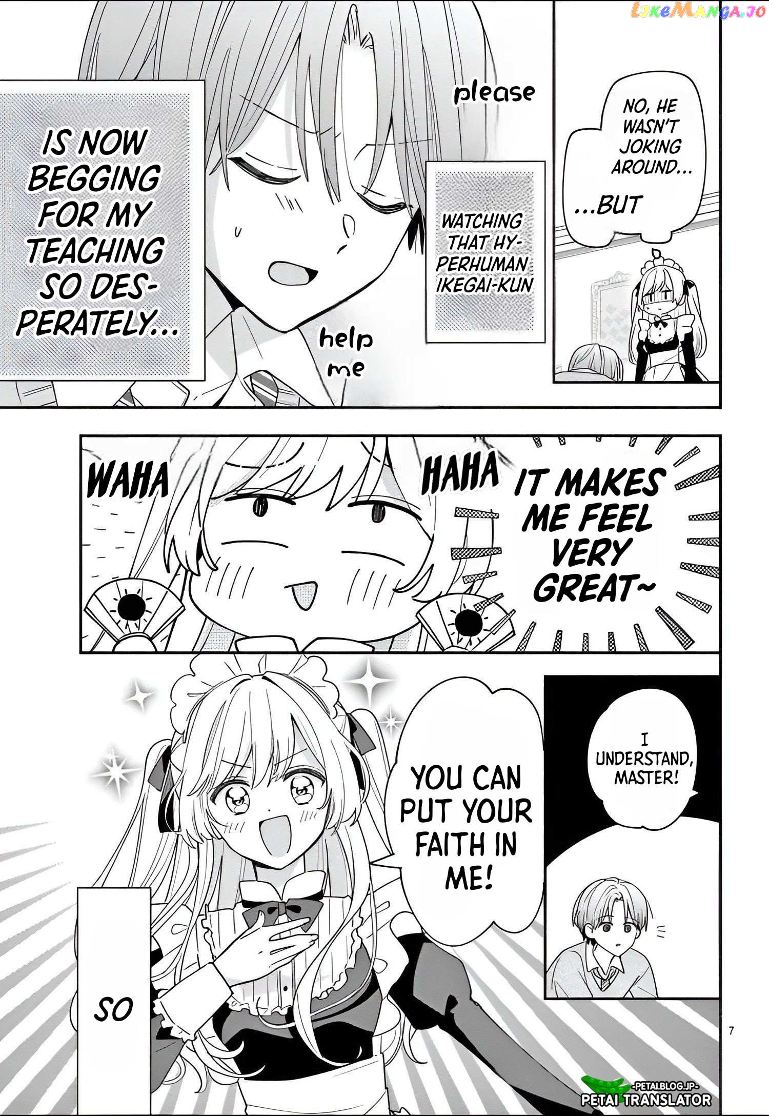 Maid wa Koisuru Hachiya-kun Chapter 10 - page 8