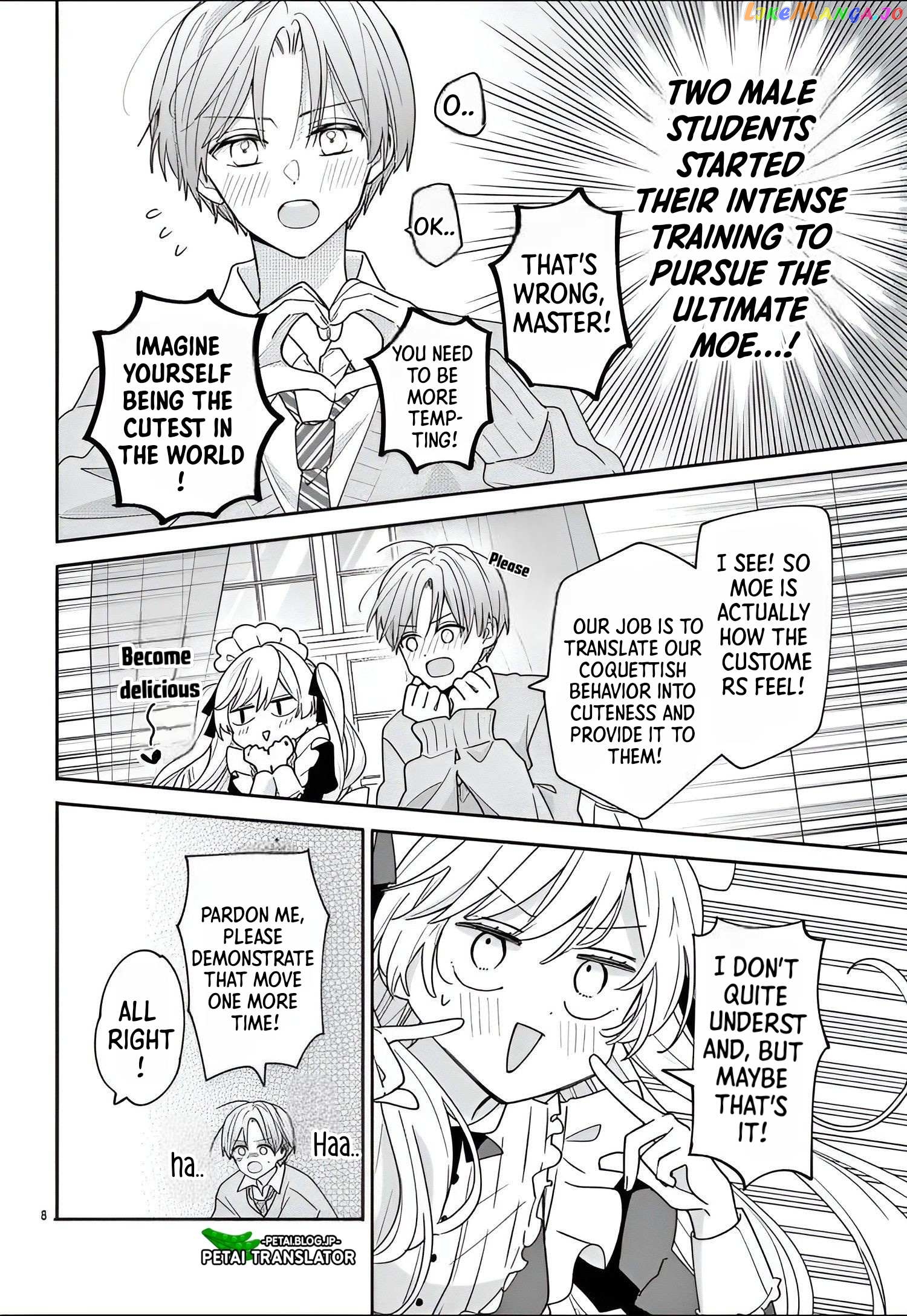 Maid wa Koisuru Hachiya-kun Chapter 10 - page 9