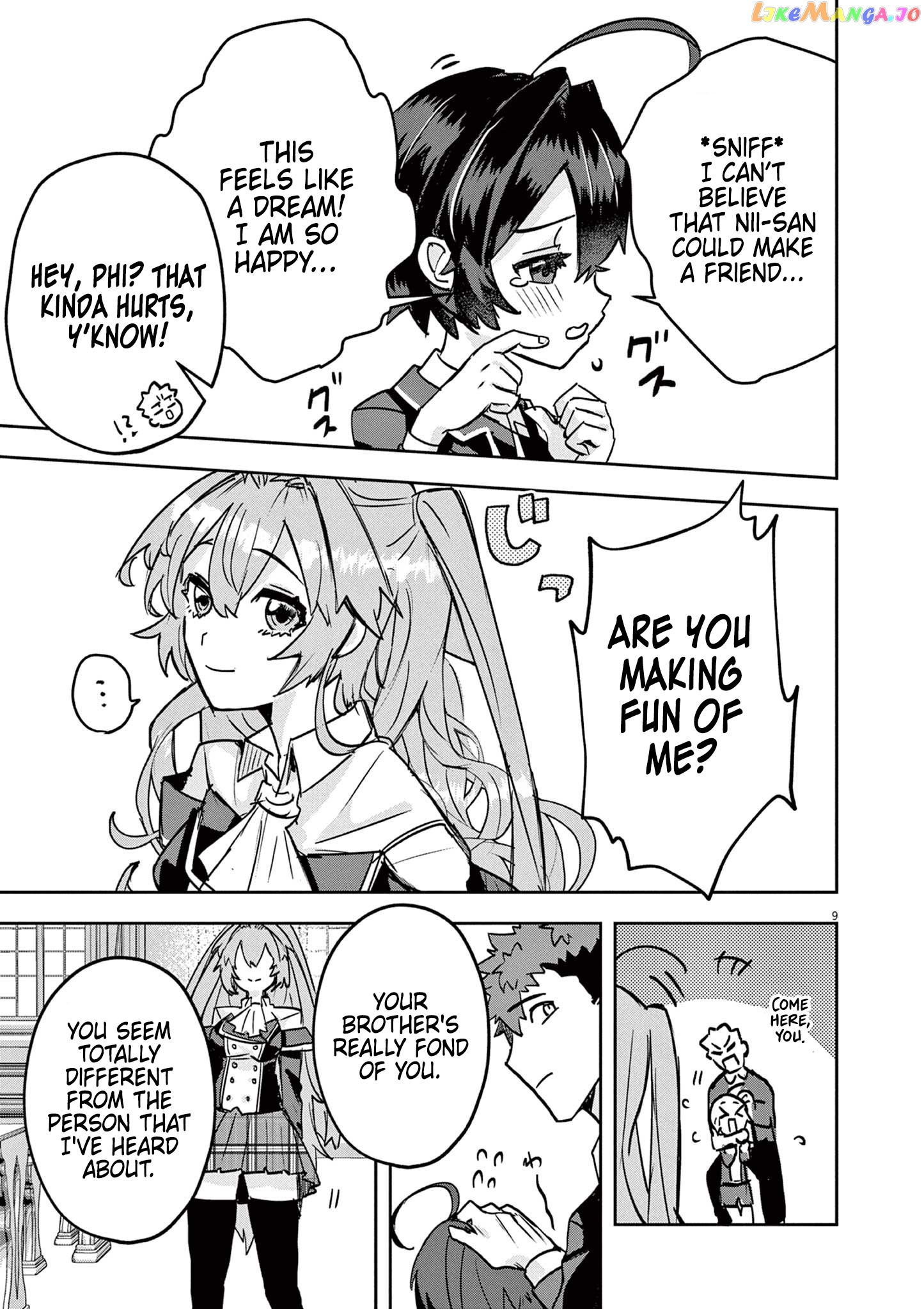 Nichiasa Suki No Otaku Ga Akuyaku Seito Ni Tenseishita Kekka, Hametsu Flag Ga Houkaishiteiku Ken Ni Tsuite Chapter 4 - page 9