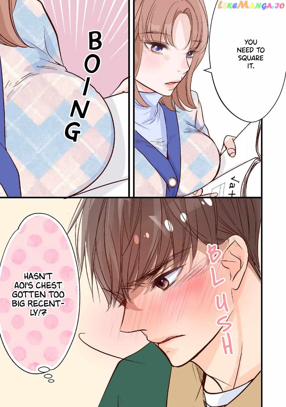 We kissed even though we are just friends Chapter 5 - page 9