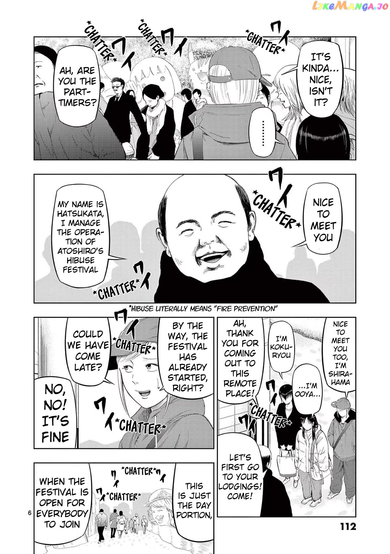 Ura Baito: Toubou Kinshi Chapter 90 - page 6