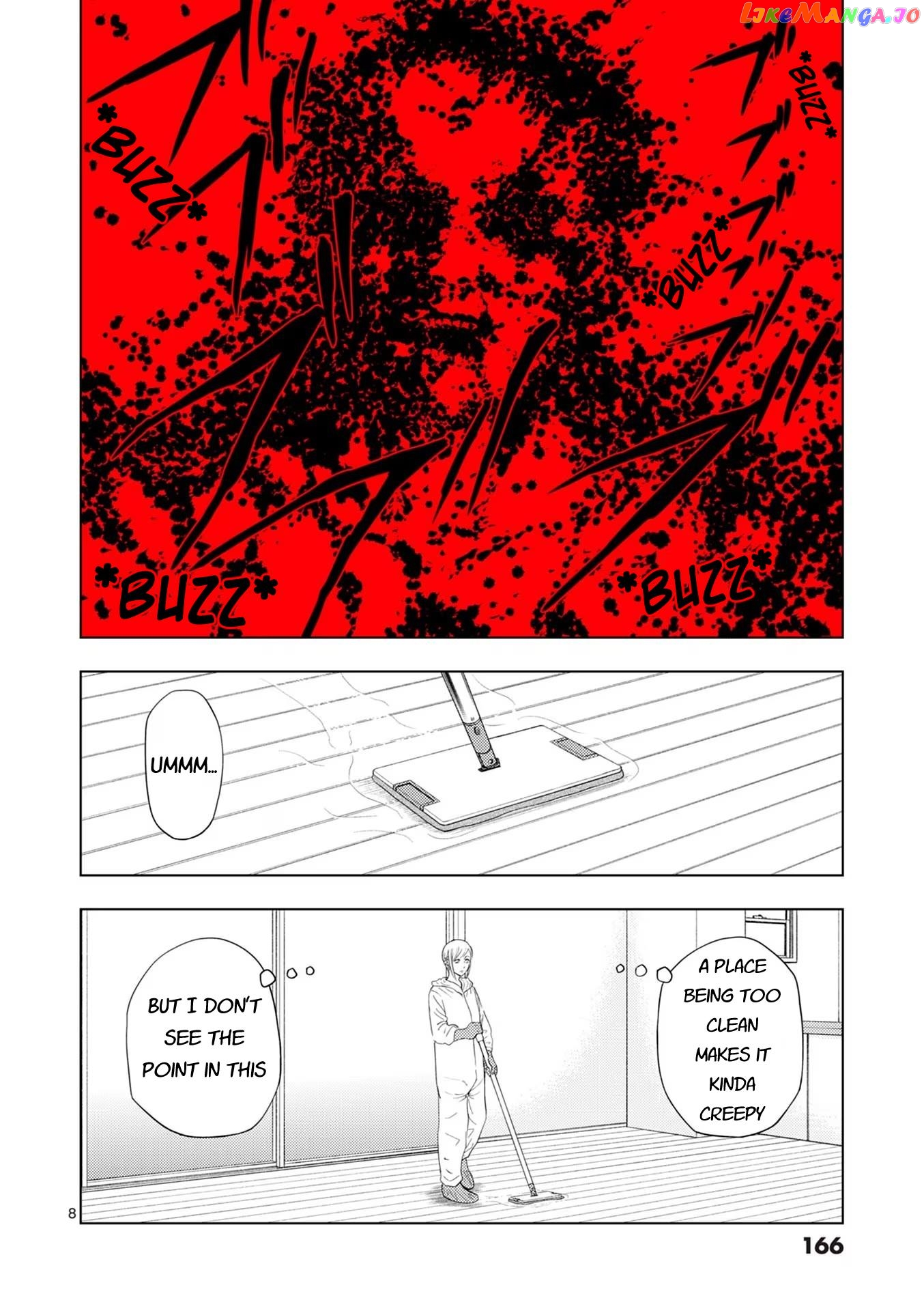 Ura Baito: Toubou Kinshi Chapter 93 - page 8