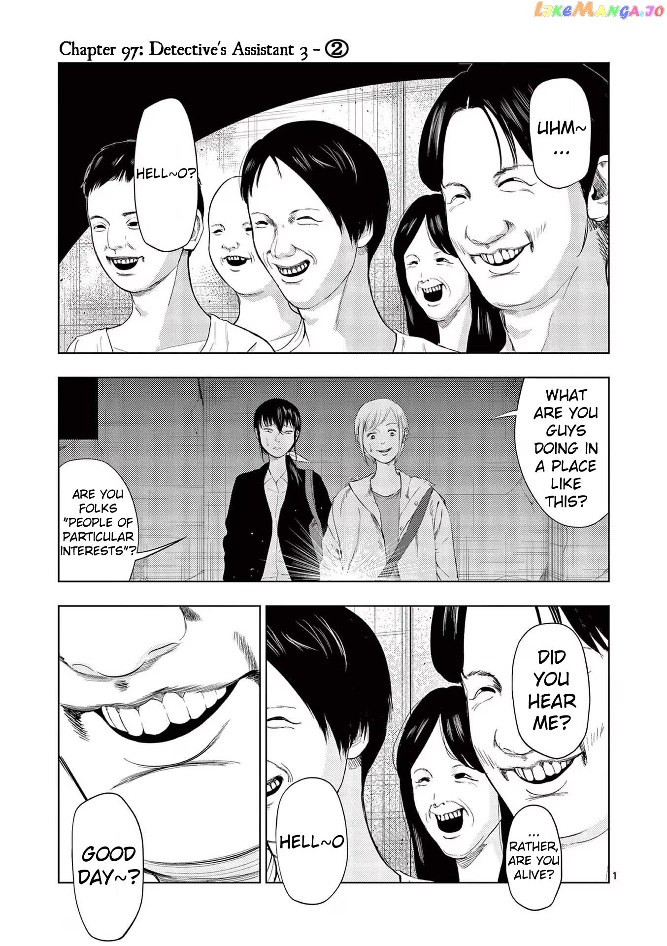 Ura Baito: Toubou Kinshi Chapter 97 - page 1