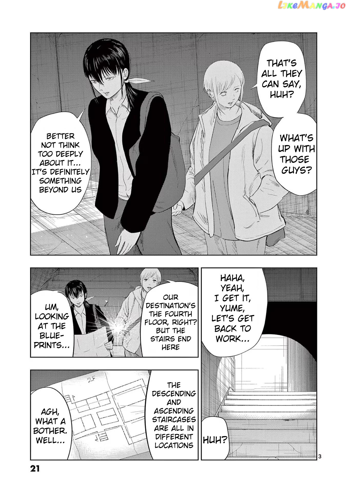 Ura Baito: Toubou Kinshi Chapter 97 - page 3