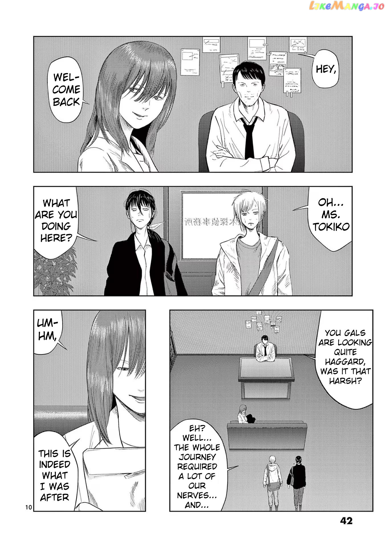 Ura Baito: Toubou Kinshi Chapter 98 - page 10