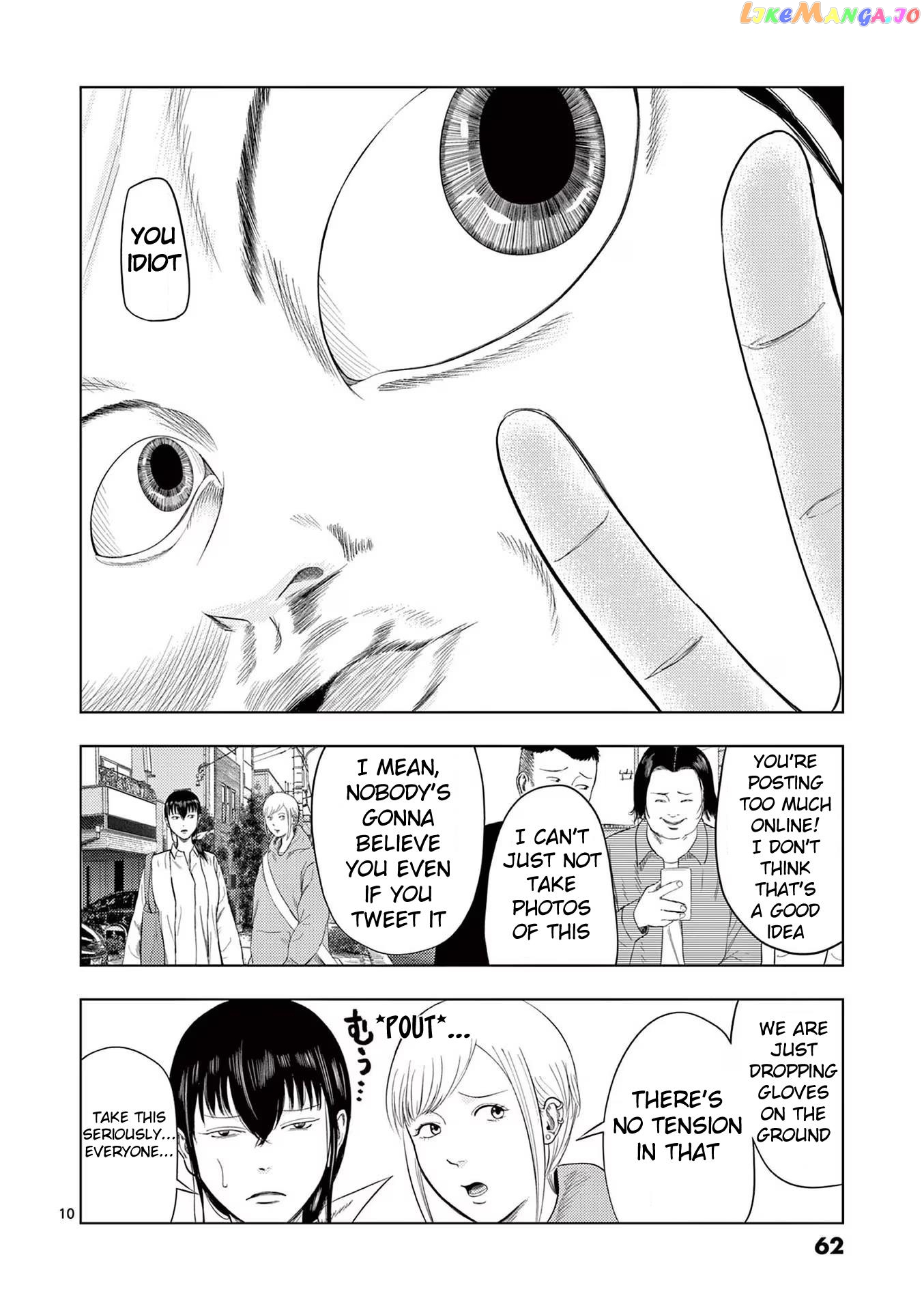 Ura Baito: Toubou Kinshi Chapter 99 - page 10