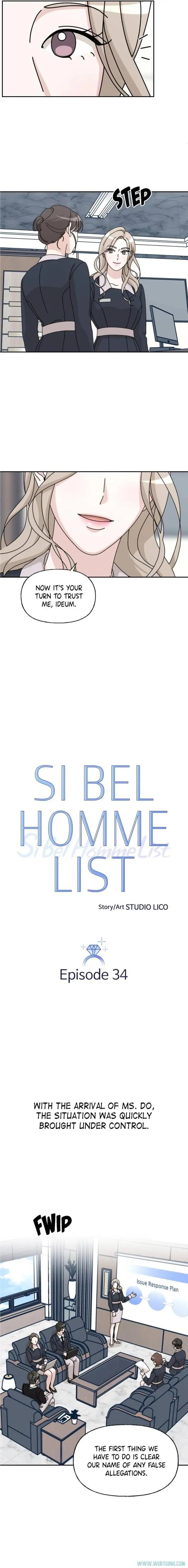 Si Bel Homme List Chapter 34 - page 2
