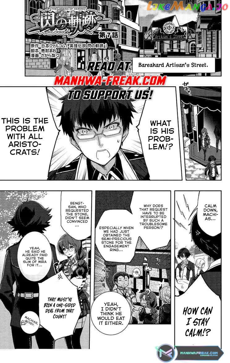 The Legend of Heroes VI Trails of Cold Steel Chapter 7 - page 1
