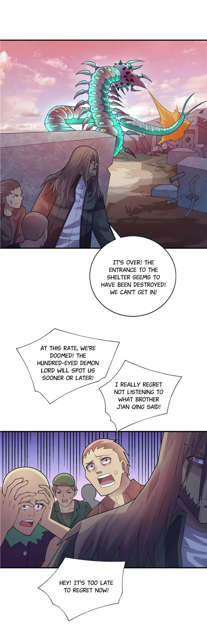 I am picking up attributes and items in last days Chapter 191 - page 12