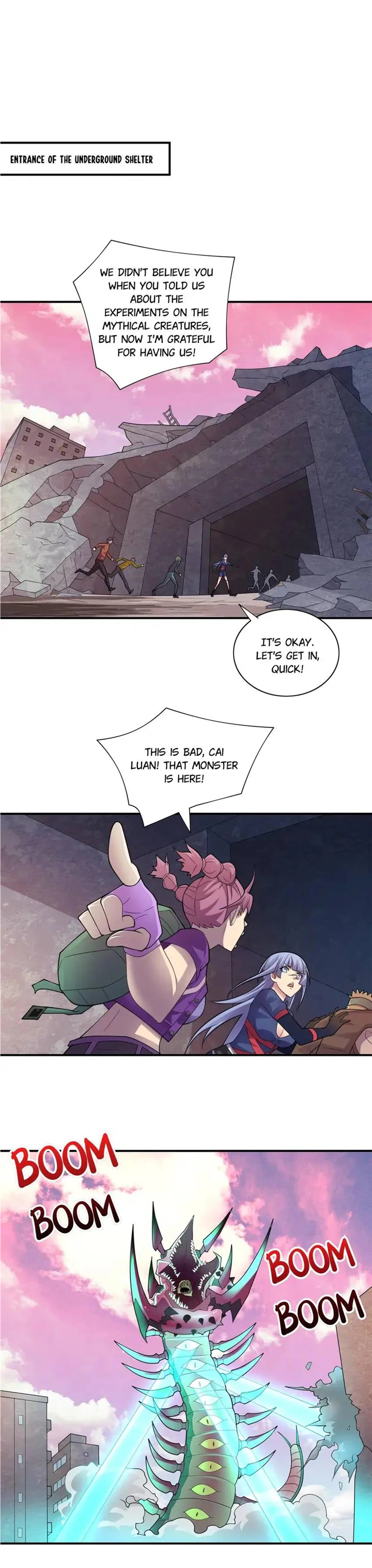 I am picking up attributes and items in last days Chapter 191 - page 9