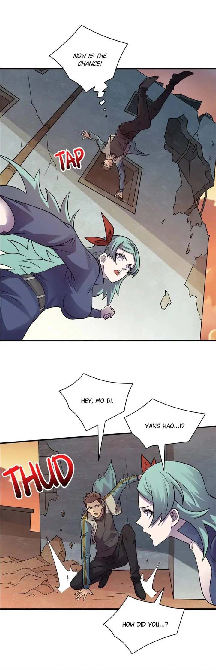 I am picking up attributes and items in last days Chapter 193 - page 1