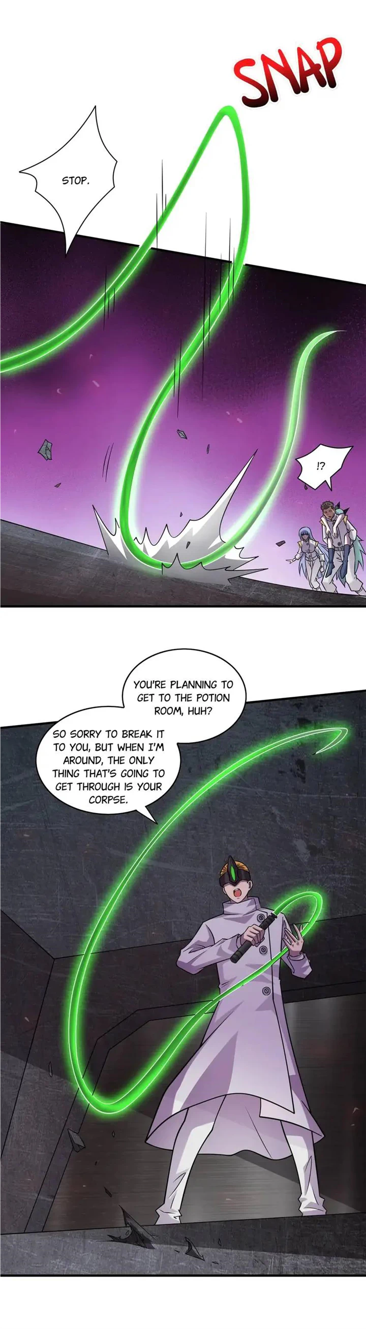 I am picking up attributes and items in last days Chapter 196 - page 12