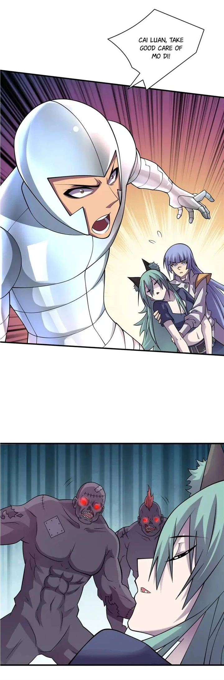 I am picking up attributes and items in last days Chapter 196 - page 8
