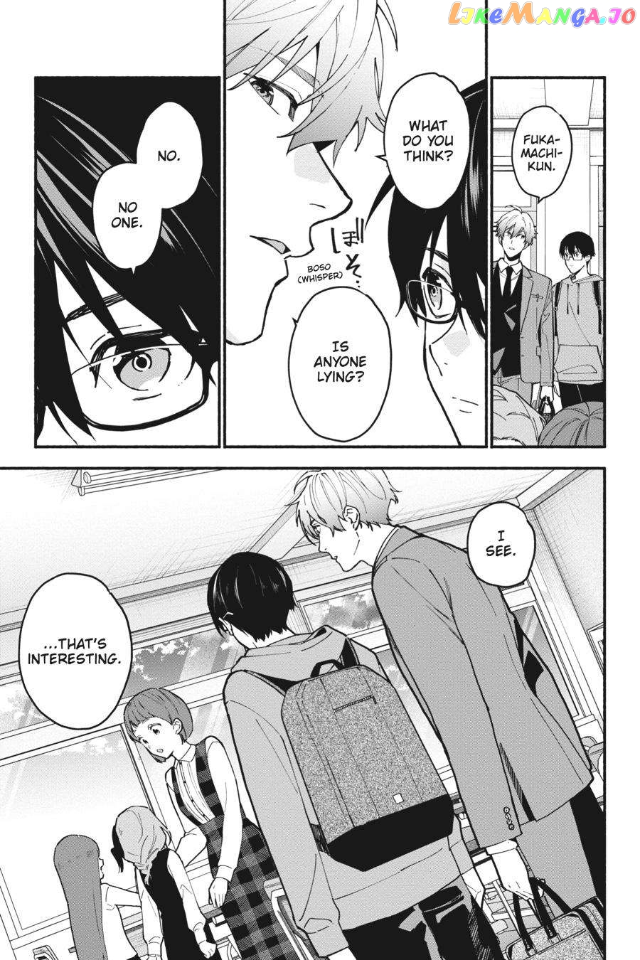Associate Professor Akira Takatsuki's Conjecture chapter 4.1 - page 33