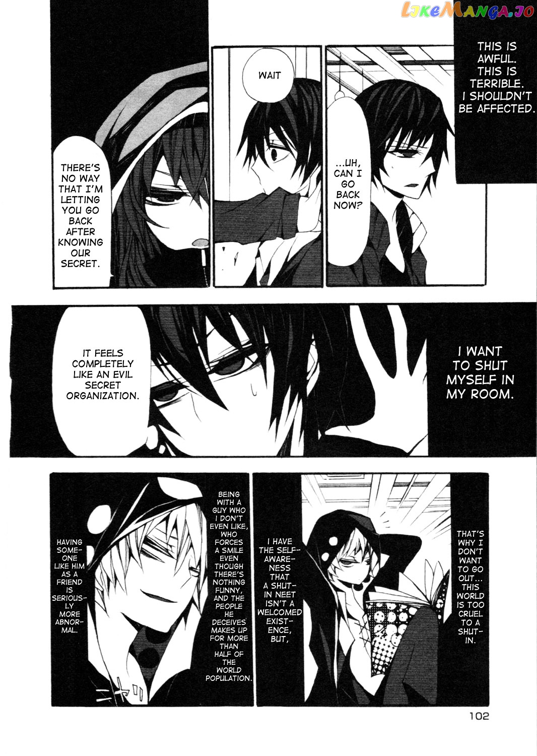 Kagerou Daze Official Anthology Comic -DOWNER- chapter 11 - page 2
