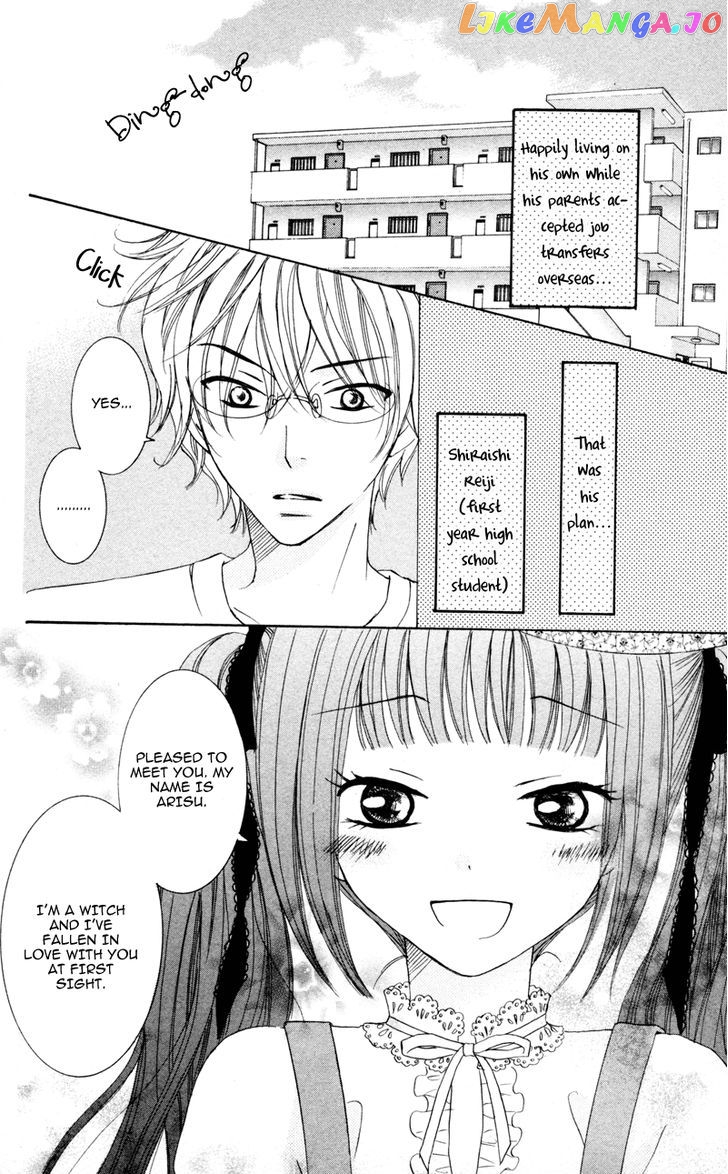 Majo no Koi wa Kindan to Haitoku de Tsukurareru chapter 2 - page 4