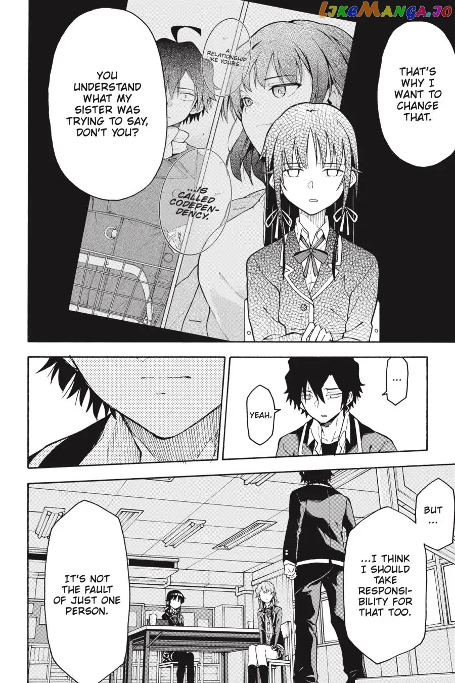 Yahari Ore no Seishun Rabukome wa Machigatte Iru. @ Comic chapter 96 - page 16