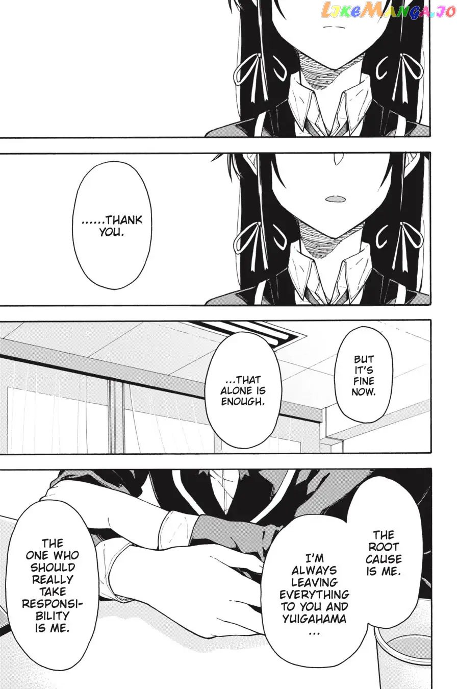 Yahari Ore no Seishun Rabukome wa Machigatte Iru. @ Comic chapter 96 - page 19