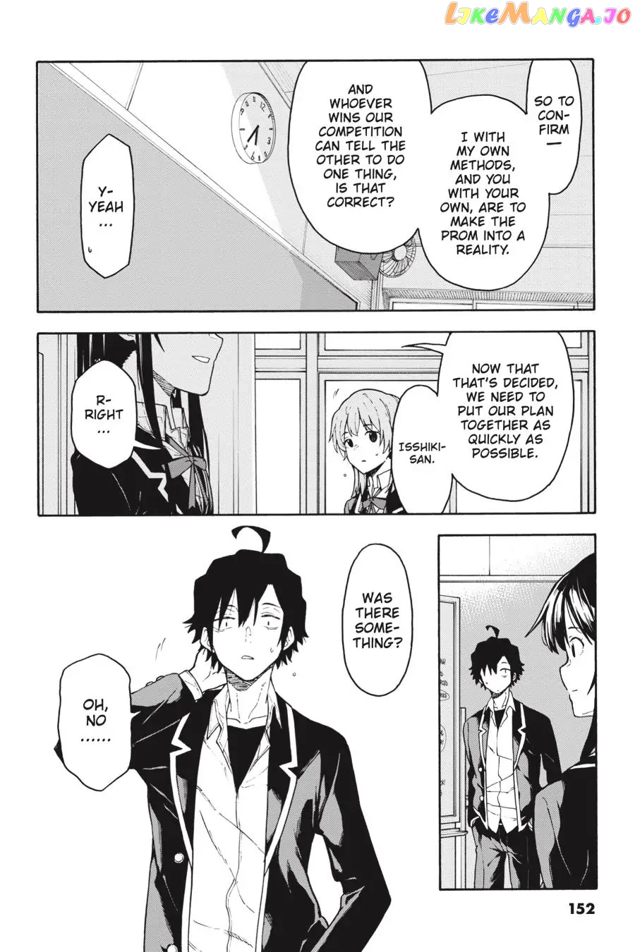 Yahari Ore no Seishun Rabukome wa Machigatte Iru. @ Comic chapter 96 - page 28