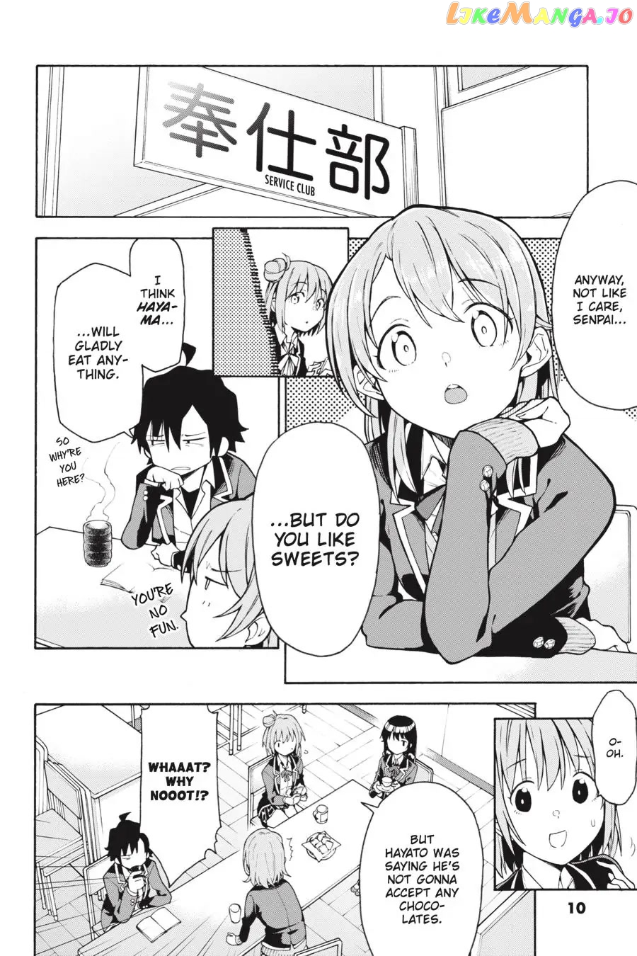 Yahari Ore no Seishun Rabukome wa Machigatte Iru. @ Comic chapter 82 - page 10