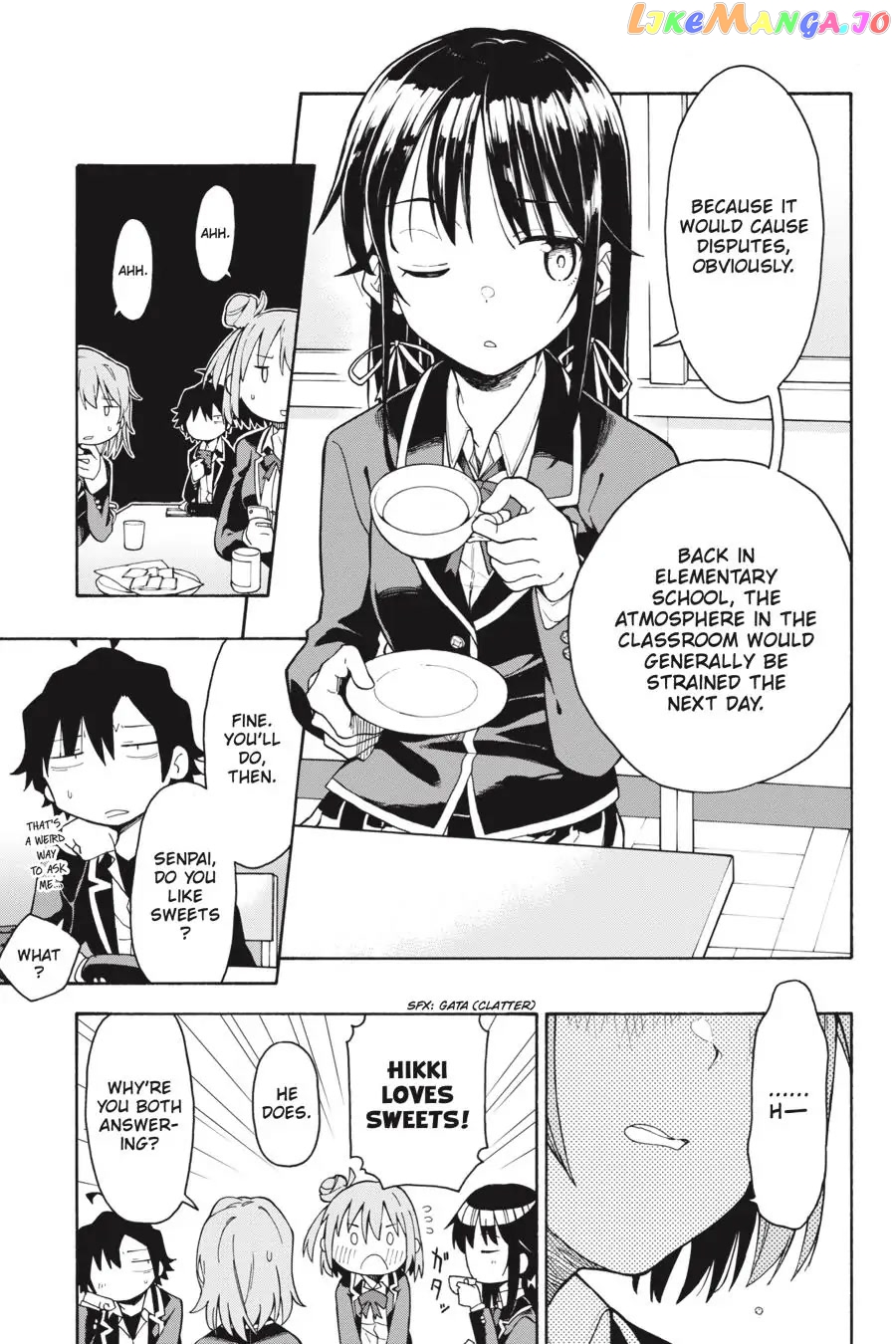 Yahari Ore no Seishun Rabukome wa Machigatte Iru. @ Comic chapter 82 - page 11