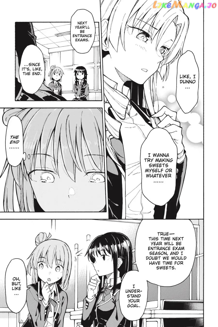 Yahari Ore no Seishun Rabukome wa Machigatte Iru. @ Comic chapter 82 - page 17