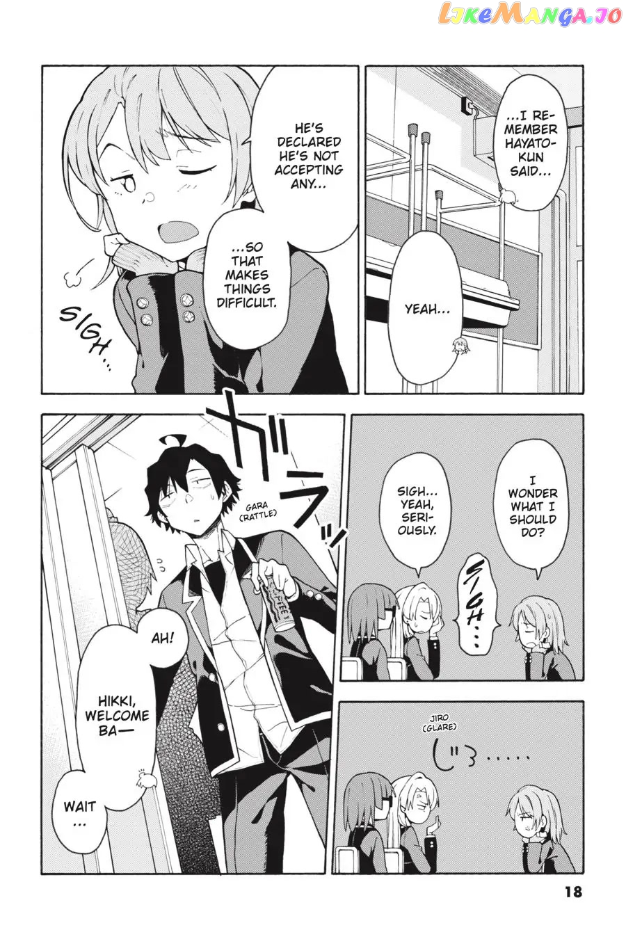 Yahari Ore no Seishun Rabukome wa Machigatte Iru. @ Comic chapter 82 - page 18