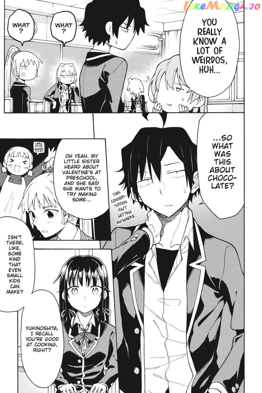 Yahari Ore no Seishun Rabukome wa Machigatte Iru. @ Comic chapter 82 - page 21