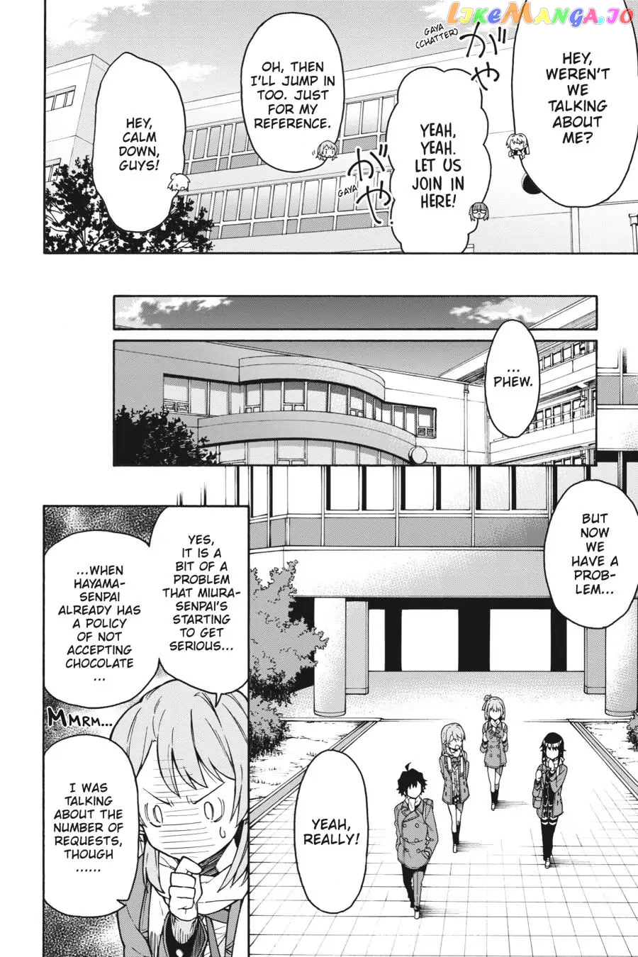 Yahari Ore no Seishun Rabukome wa Machigatte Iru. @ Comic chapter 82 - page 24