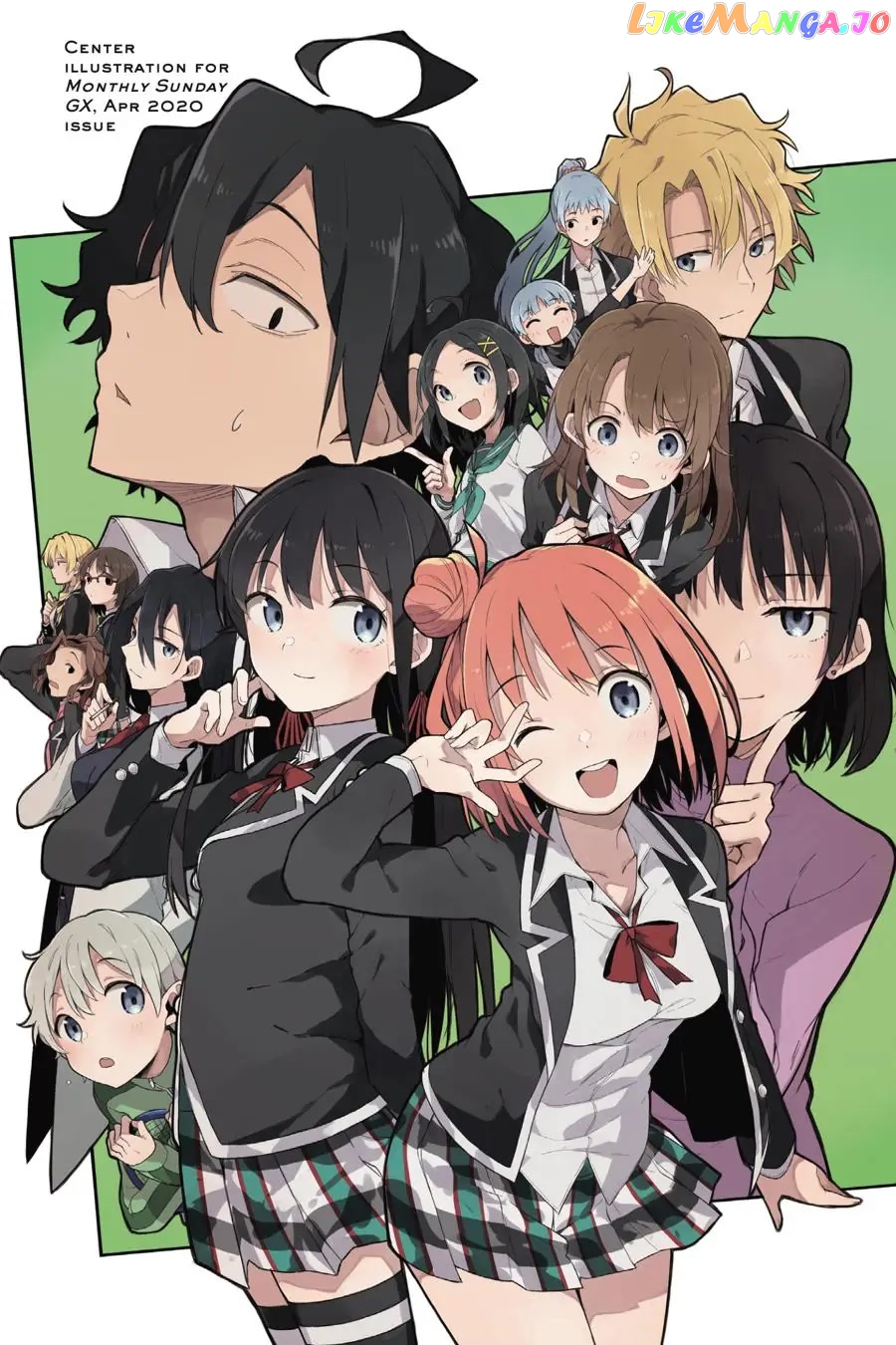 Yahari Ore no Seishun Rabukome wa Machigatte Iru. @ Comic chapter 82 - page 4