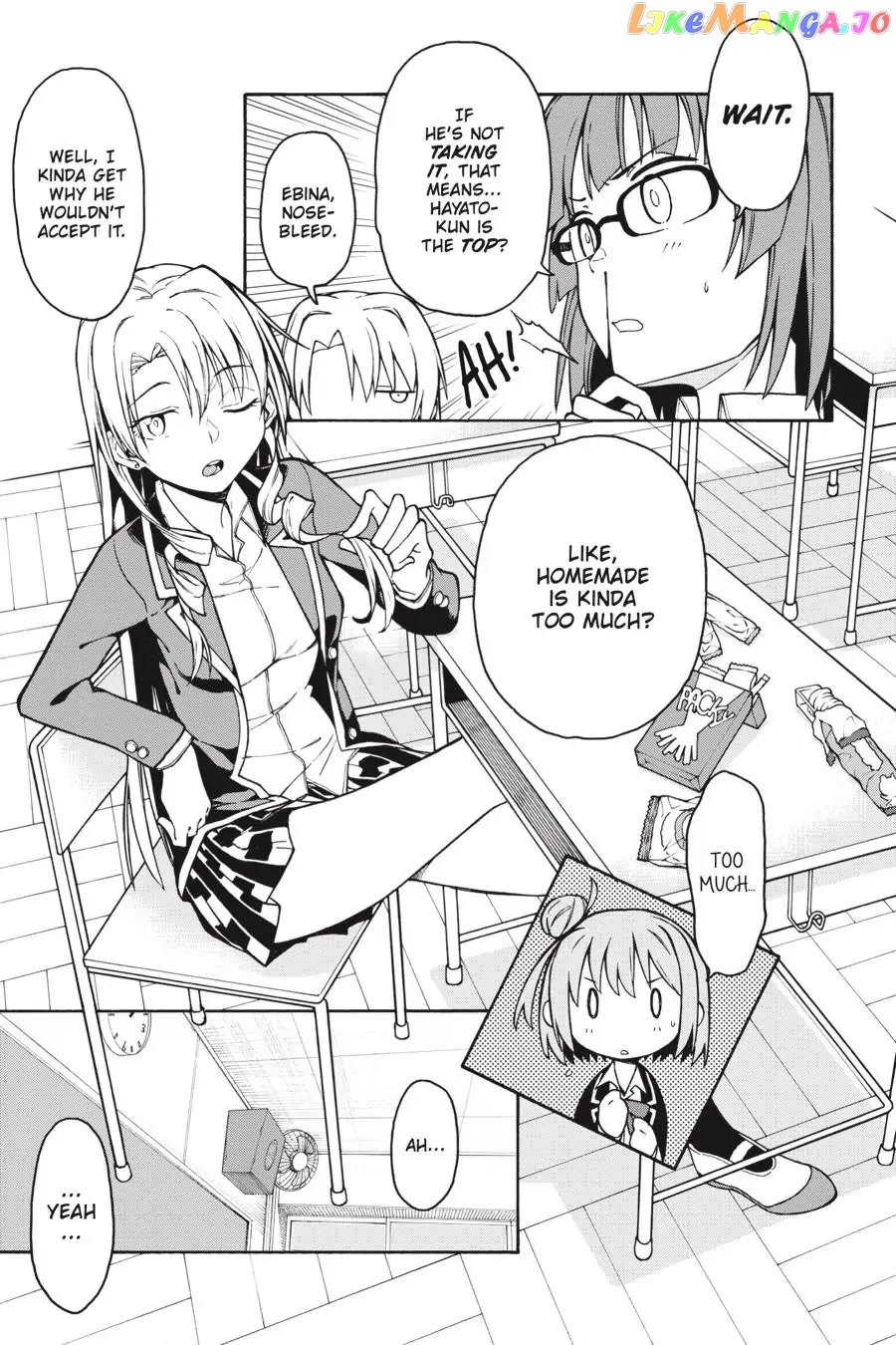 Yahari Ore no Seishun Rabukome wa Machigatte Iru. @ Comic chapter 82 - page 9