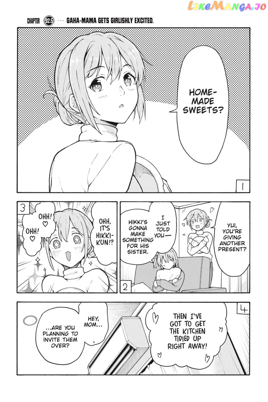Yahari Ore no Seishun Rabukome wa Machigatte Iru. @ Comic chapter 96.5 - page 10