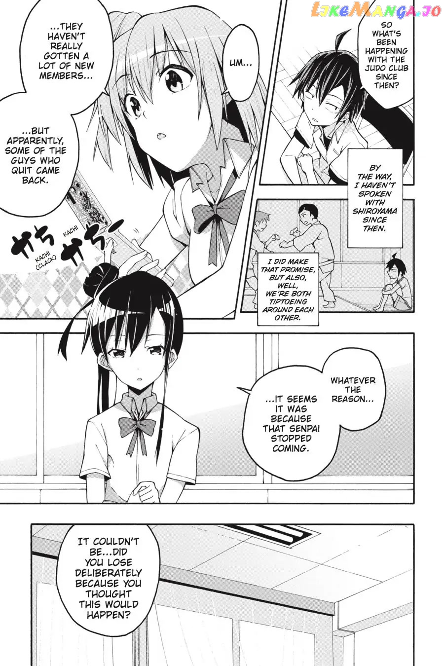 Yahari Ore no Seishun Rabukome wa Machigatte Iru. @ Comic chapter 23 - page 27